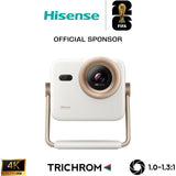 Vidéoprojecteur - HISENSE - M2SE Pro - 4K UHD - Triple Laser Trichroma - 1150 ANSI Lumens - Smart TV VIDAA - Dolby Vision