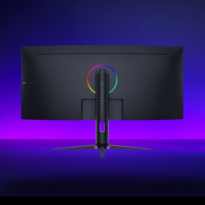 Ecran PC Gamer Incurvé - HKC - 34 - 200Hz - UWQHD  - Dalle VA - 1ms - Ajustable en hauteur - CG345U