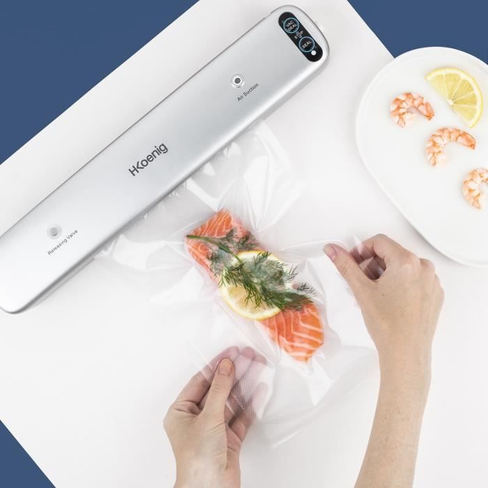 Appareil de mise sous vide HKoeNIG - SSV32 - Largeur maximum de soudure de 30cm - Inox