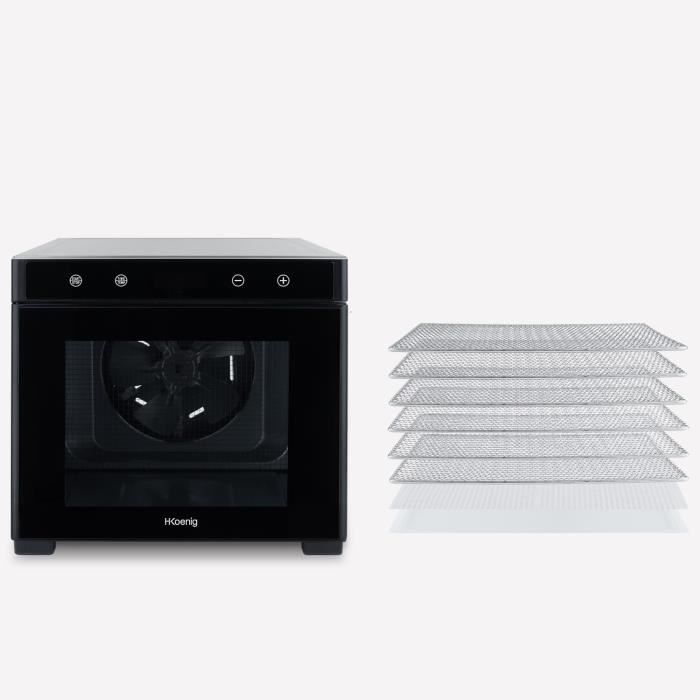 Déshydrateur HKoeNIG - DSY900 - Température de 35°C a 70°C - Minuterie intégrée - 650W