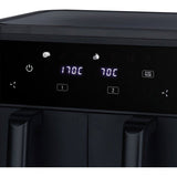 Friteuse sans huile HKoeNIG - FRY900 - Capacité 9L - Double cuve 4,5L - 8 programmes de cuisson - 2400W