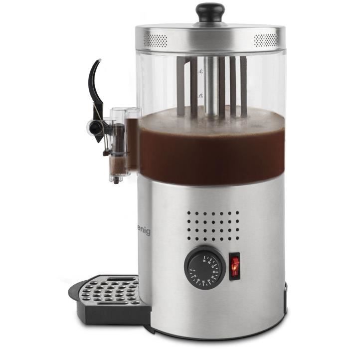 Distributeur de chocolat chaud - H.Koenig - SHK800 - 3 L - 1200 W - Inox