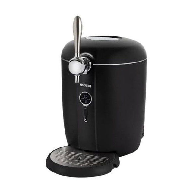 Tireuse a biere HKoeNIG BW1688 - Capacité 6L - Température réglable 3°C a 12°C 6 - Compatible tous fűts - Noir