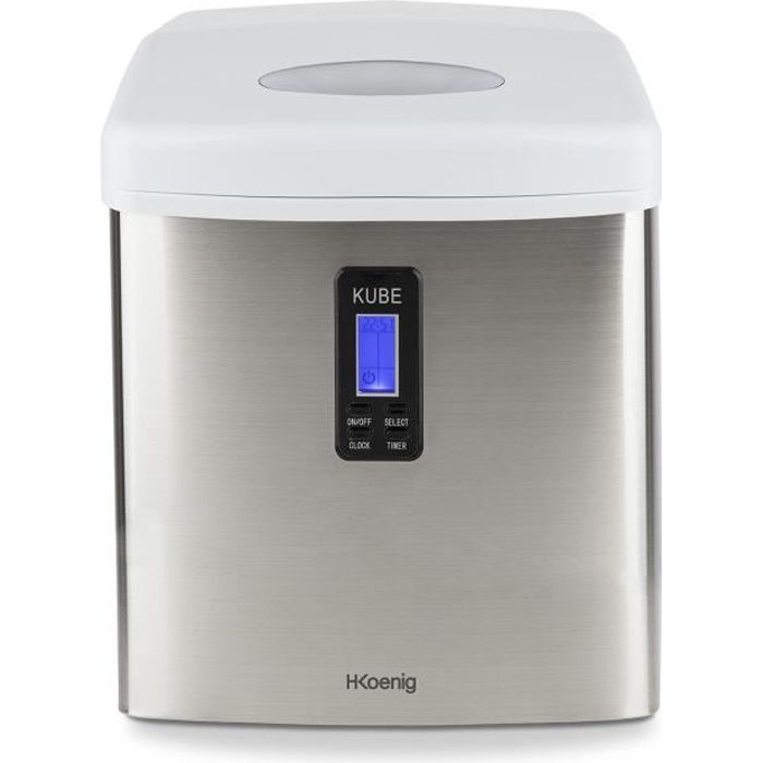 Ice maker - H.KoeNIG KB15 - Capacity 15 kg - Stainless steel