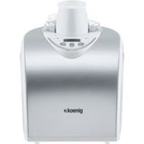 Turbine a glaces HKoeNIG - HF180 - Capacité 1 L - Préparation rapide: 30 a 40min - 135W