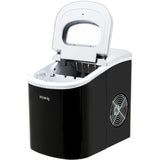 Machine a glaçons HKoeNIG - KB12 - Jusqu'a 12kg de glaçons par jour - 6 a 13 minutes de production - Noir