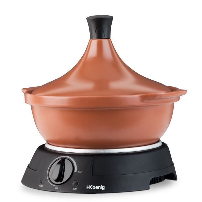 Tajine électrique HKoeNIG - TAJ3 - Capacité 3L - Température réglable - 300W