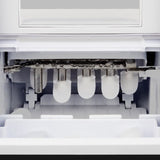 Machine a glaçons WEASY - KW12 - Jusqu'a 12 kg de glaçons par jour - 7 a 12 minutes de production - Noir