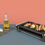 Grill Èlectrique 2 en 1 et Pierre a cuire - 8 personnes - H.KoeNIG RP320 - 1300 W