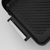 Plancha double zones HKoeNIG GRX330 - 50x25cm - 1800W avec revetement anti-adhÈsif et fonction turbo zone grill