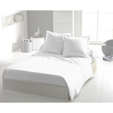 Drap plat - HOME LINGE PASSION - Microfibre 82 g - 180 x 290 cm - 1 personne - Blanc