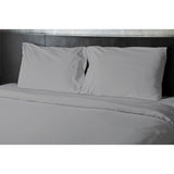 Drap plat - HOME LINGE PASSION - Microfibre 82 g - 180 x 290 cm - 1 personne - Gris clair
