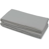 Drap plat - HOME LINGE PASSION - Microfibre 82 g - 180 x 290 cm - 1 personne - Gris clair
