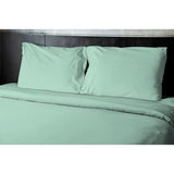 Lot de 2 taies d'oreiller - HOME LINGE PASSION - HP72083 - Microfibre 82 g - 50 x 70 cm - Vert d'eau