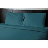 Drap plat - HOME LINGE PASSION - HP72099 - Microfibre 82 g - 240 x 300 cm - Bleu canard