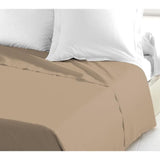 Drap plat - HOME LINGE PASSION - HP72104 - Microfibre 82 g - 180 x 290 cm - Beige