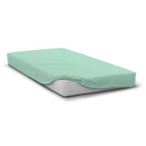 Drap housse - HOME LINGE PASSION - HP72111 - Microfibre 82 g - 140 x 190 cm - Bonnet 30 cm - Vert d'eau