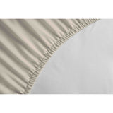 Drap housse - HOME LINGE PASSION - HP72115 - Microfibre 82 g - 140 x 190 cm - Bonnet 30 cm - Beige ivoire