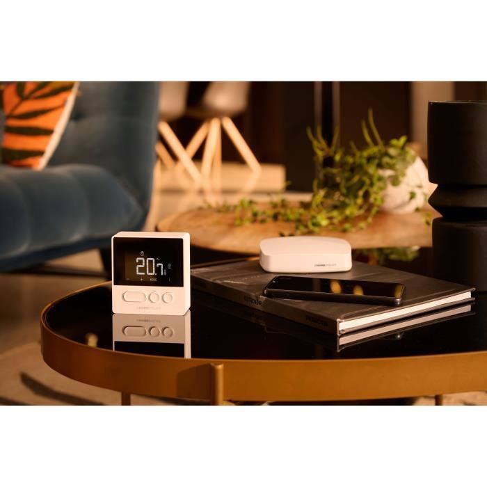 Thermostat connecté Pure avec récepteur - HOME PILOT - Chauffage connecté | Economies d'énergie