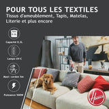 Aspirateur Matelas et Textiles Ultra Vortex - HOOVER MBC500UV - 500 W - 0,3 L - Animaux Allergies - Lampe UV-C antibactÈrien