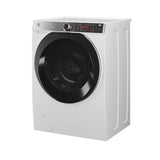 Lave-linge hublot HOOVER H-WASH 550 H5WPB49AMBC8/1-S - 9 kg - Induction - 1400 trs/min - Classe A  - Connecté - Vapeur -  Blanc
