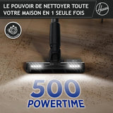 Aspirateur Balai sans Fil - HOOVER HF201P - Ultra-lÈger, Puissant 50AW, Turbobrosse SpÈcial Animaux, Technologie Ultra Compact x3