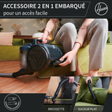 Aspirateur traineau sans sac - HOOVER - HP110HM - 700 W - 78 dBA - 2 L - Bleu