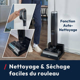 HOOVER HW300 - Aspirateur Laveur de Sols - 16 000Pa - Autonomie 40min - Tech.Anti-Twist Anti-emmelement - Auto-Nettoyage