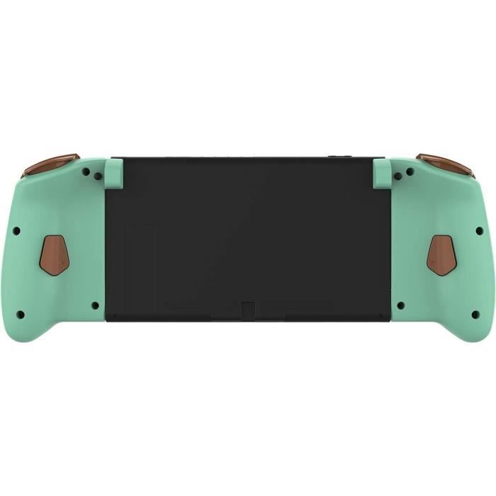 Manette de jeu - Nintendo Switch - Pokémon - Filaire - Vert/Blanc - Split Pad Pro - Boutons arriere - Turbo - Hori
