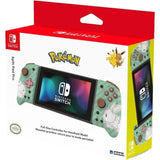 Manette de jeu - Nintendo Switch - Pokémon - Filaire - Vert/Blanc - Split Pad Pro - Boutons arriere - Turbo - Hori