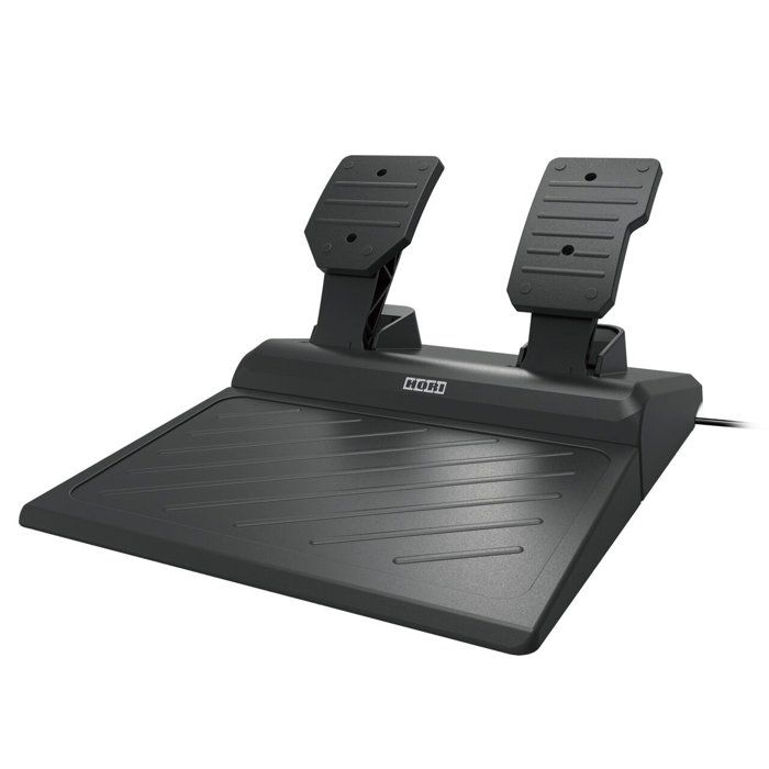 Volant de course - HORI - Overdrive - Pédales incluses - Compatible PC et Xbox - Noir