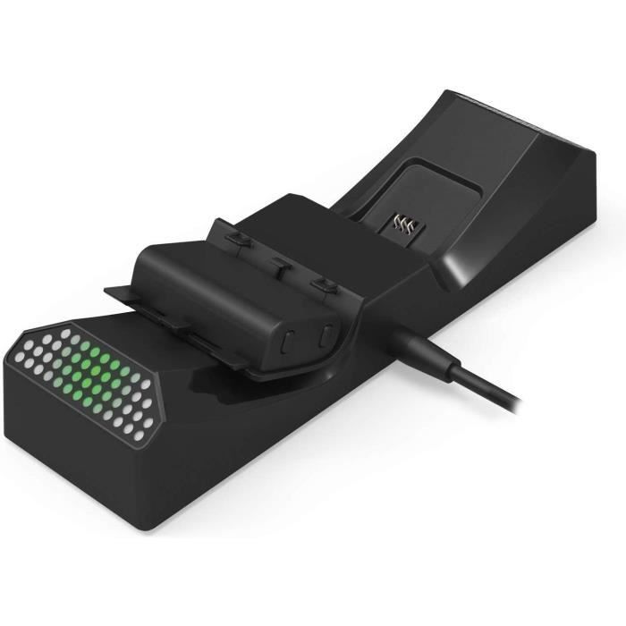 Station de charge duo - Manettes Xbox Series X/S et Xbox One - Hori - Noir