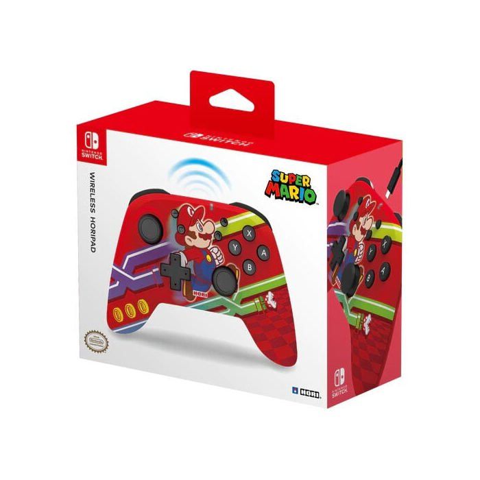 Gamepad - Hori - Horipad - Sans fil - Rouge - Autonomie 15h