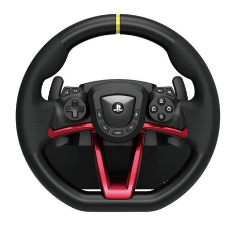 Volant de course - Racing Wheel Apex - HORI - PC, PS4 et PS5 - Pédales incluses - Sans Fil