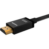 Câble HDMI 2.1 - Hori - PlayStation - Ultra haute vitesse pour PS5 - Compatibilité 8K, 4K et HDR - Nylon - Longueur 2 m - Noir