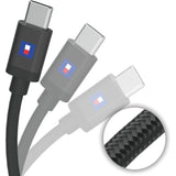 Câble de charge USB-C a USB-C - Hori - PlayStation pour manette DualSense et DualSense Edge PS5 - Longueur 3 m - Noir