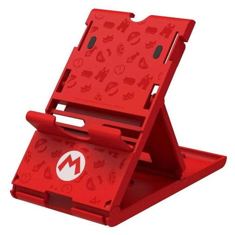 Support console - Nintendo Switch - Super Mario - Hori - Socle ajustable angle jeu - Mario Design