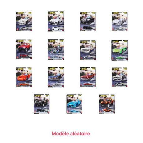 Hot Wheels Boulevard Véhicule 1/64 – Modele aléatoire (4 coffrets de 5) – Voiture miniature métal Real Riders