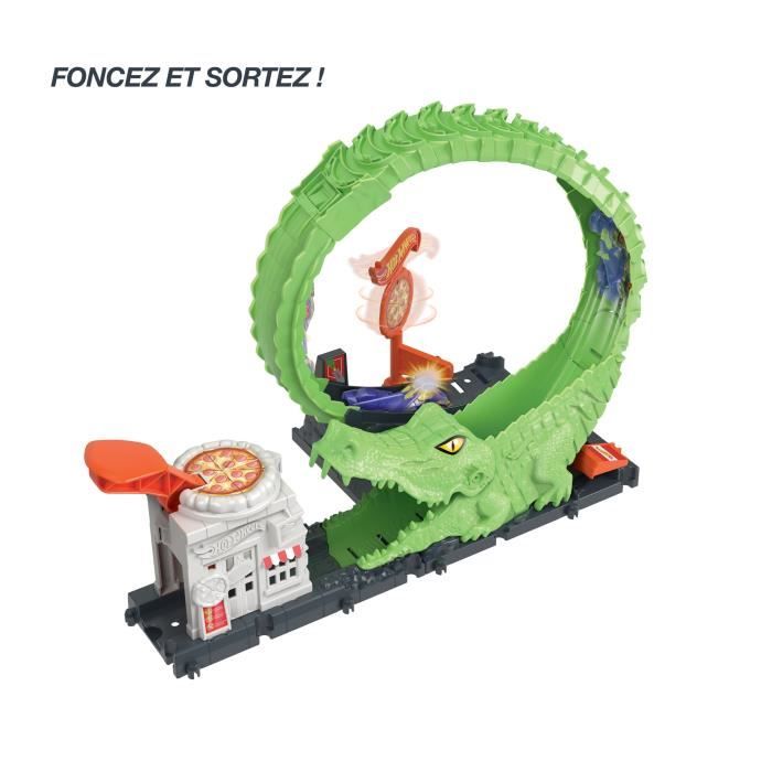 Voiture - Hot Wheels - Looping Attaque de l'Alligator - 1 voiture incluse - Multicolore - 3 ans