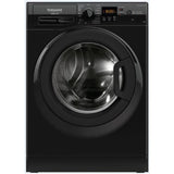 Lave-linge hublot HOTPOINT NS11469FBKFR -  11 kg - Induction - L60cm - 1400 trs/min - Classe A - Noir