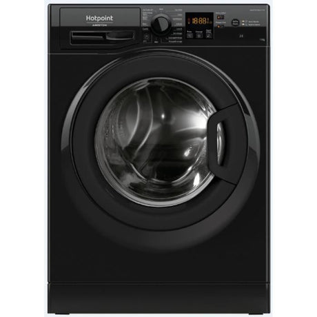 Lave-linge hublot HOTPOINT NS11469FBKFR -  11 kg - Induction - L60cm - 1400 trs/min - Classe A - Noir