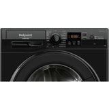Lave-linge hublot HOTPOINT NS11469FBKFR -  11 kg - Induction - L60cm - 1400 trs/min - Classe A - Noir