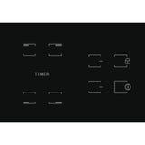 Table de cuisson vitrocéramique - HOTPOINT - HR631C - 4 foyers - 60 cm - Noir