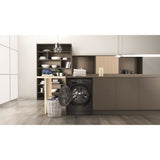 Lave-linge séchant HOTPOINT NDD11725BDAEU - 11 / 7 kg - Induction - L60cm - 1600 trs/min - Noir