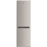 RÈfrigÈrateur congÈlateur bas - HOTPOINT H8A2ES - 337 L (226L +111 L) - Froid brassÈ - Classe E - L69 cm x H 193,5 cm - silver