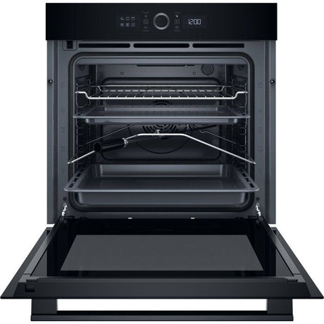 Four encastrable - Pyrolyse - HOTPOINT - HA4S80PM0BA - Noir - Porte froide - 73 L - 59,5 x 56,4 x 59,5 cm