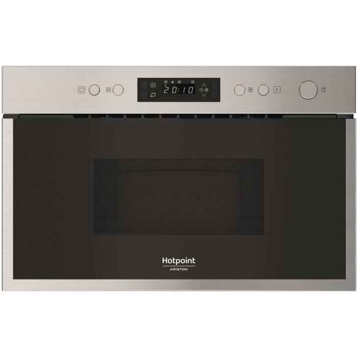 Four micro-ondes encastrable - HOTPOINT - HAM 212O X - Inox - 22 L