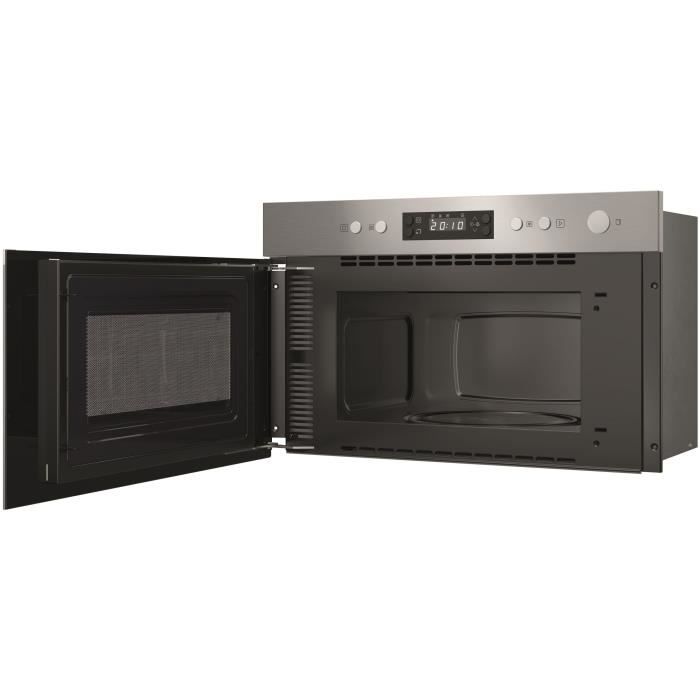 Four micro-ondes encastrable - HOTPOINT - HAM 212O X - Inox - 22 L