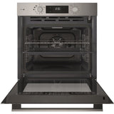 Four encastrable - Pyrolyse hydrolyse - Chaleur pulsée - HOTPOINT - HAO854PSX - Inox - 71 L - A++ - Fonction vapeur