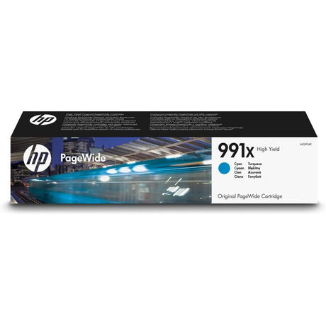 Cartouche d'encre - HP - 991X - 193 ml - Cyan - Haute capacité - Originale